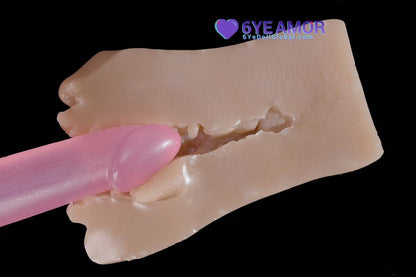 10cm (3.9") Blowjob Mouth with Teeth Masturbator ( Model# LY0011)