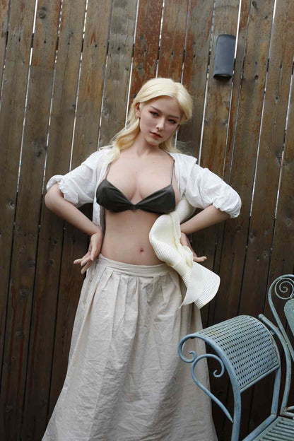 156cm (5ft1") Blonde Hot Sex Dolls - E-Cup - Kelly