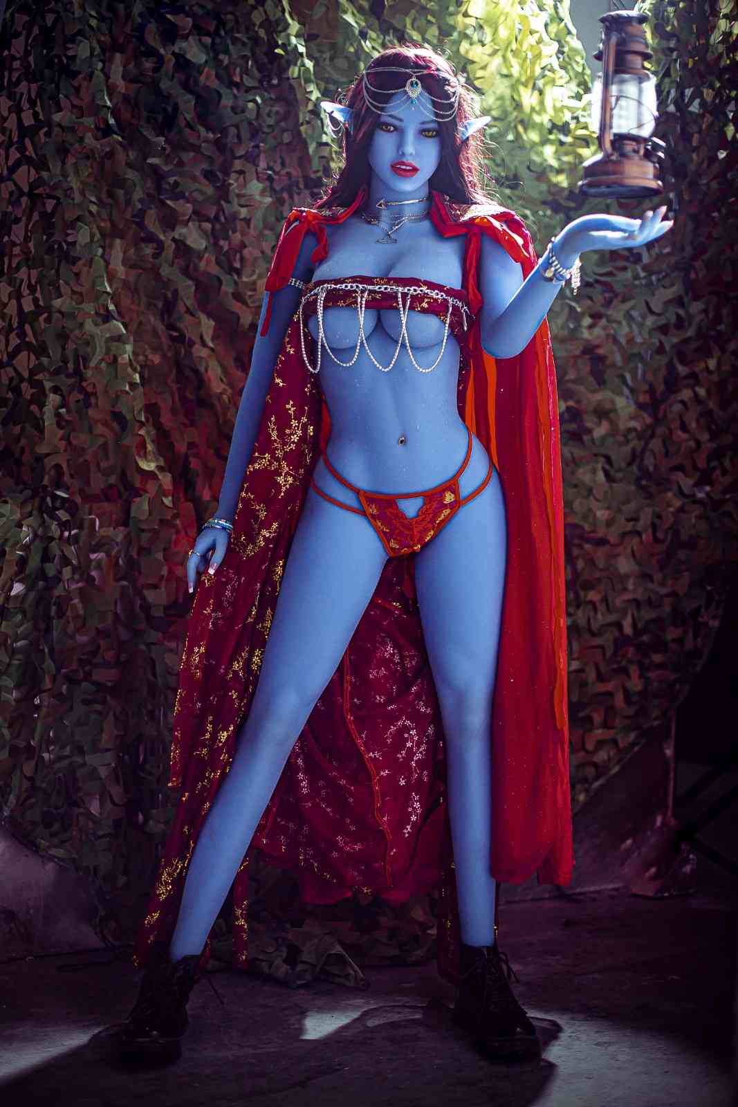 158cm (5ft1") Sexy Elf Blue Skin Tone TPE Sex Doll - In Stock | US Only
