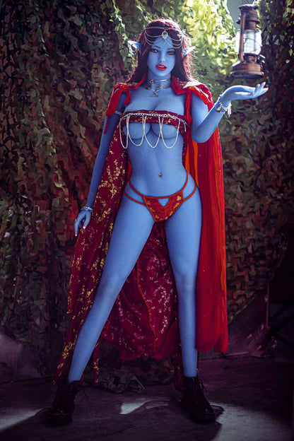 158cm (5ft1") Sexy Elf Blue Skin Tone TPE Sex Doll - In Stock | US Only