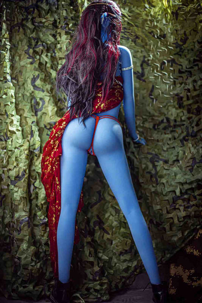 158cm (5ft1") Sexy Elf Blue Skin Tone TPE Sex Doll - In Stock | US Only