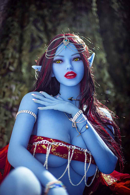 158cm (5ft1") Sexy Elf Blue Skin Tone TPE Sex Doll - In Stock | US Only