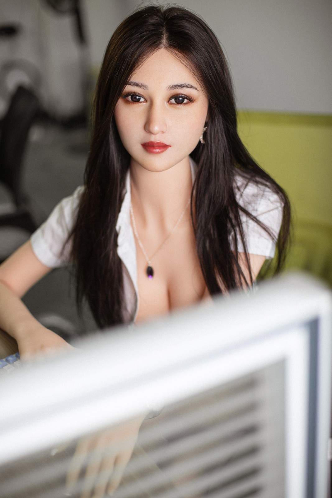 158cm (5ft1") Asian Secretary TPE Sex Doll - In Stock | US Only