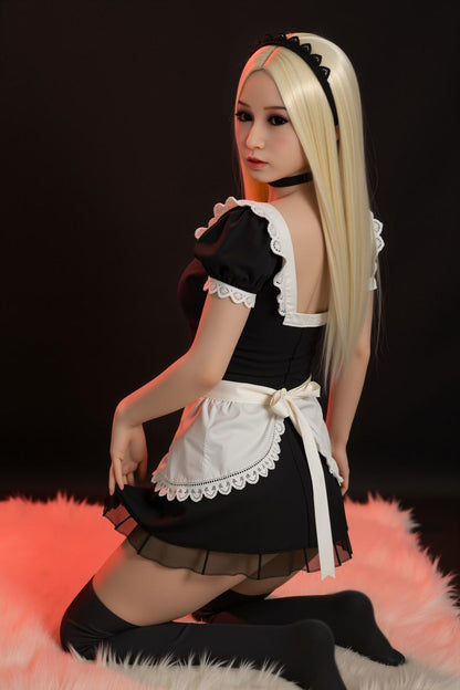148cm (4ft8") Maid Blonde TPE Sex Doll - In Stock | US Only
