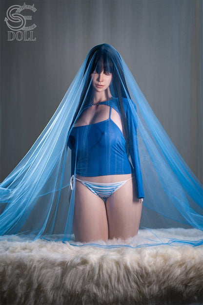 111cm (3ft6”) Closed Eyes Version Silicone Sex Torso- G-Cup - Jenny.O