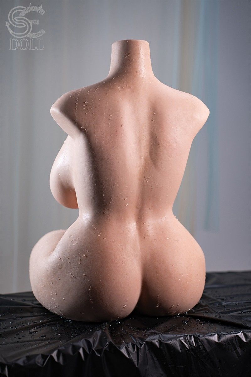 111cm (3ft6”) Closed Eyes Version Silicone Sex Torso- G-Cup - Jenny.O