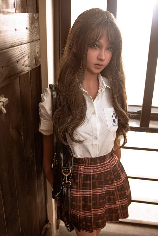 AIBEI 138cm (4ft5") Slim & Tender TPE Sex Doll Head #027 - Yetta