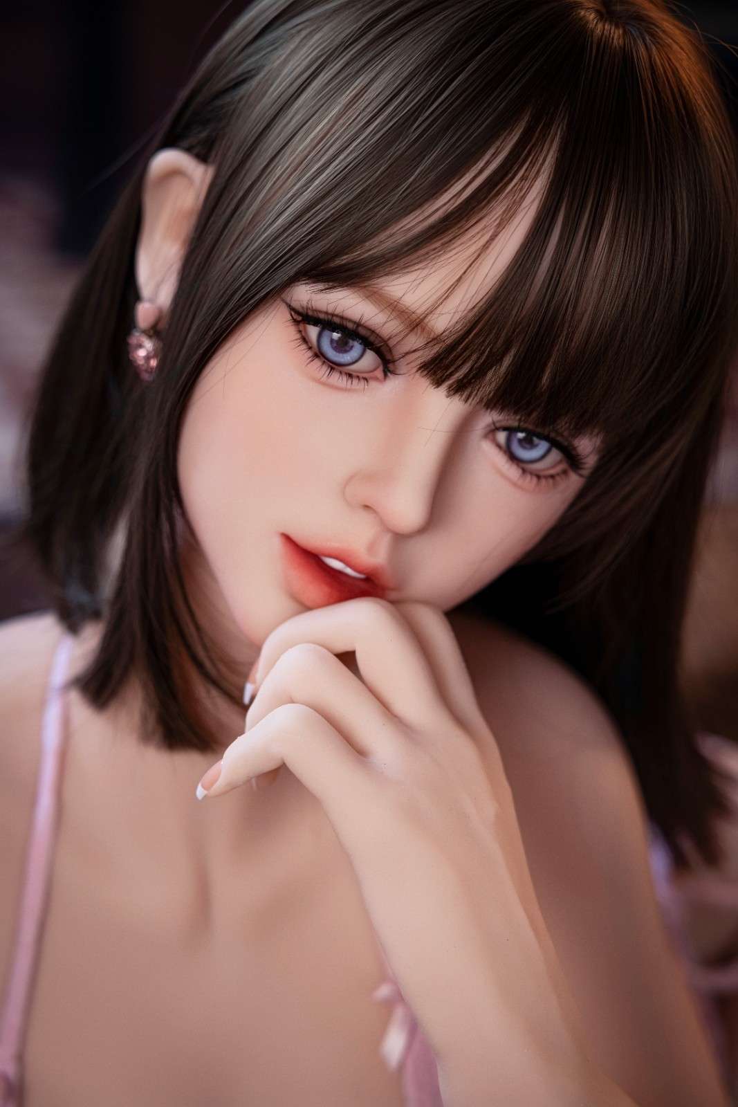 150cm (4ft11") F-Cup Brunette TPE Sex Doll - Head#228, AIBEI, , SRSD