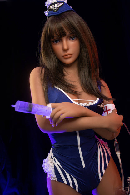 AIBEI 158cm (5ft1") Tender Brunette TPE Sex Doll Head #40 - Stacey