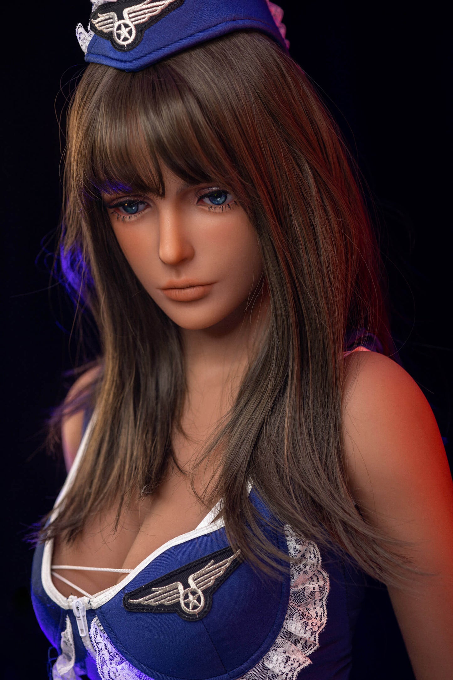 AIBEI 158cm (5ft1") Tender Brunette TPE Sex Doll Head #40 - Stacey