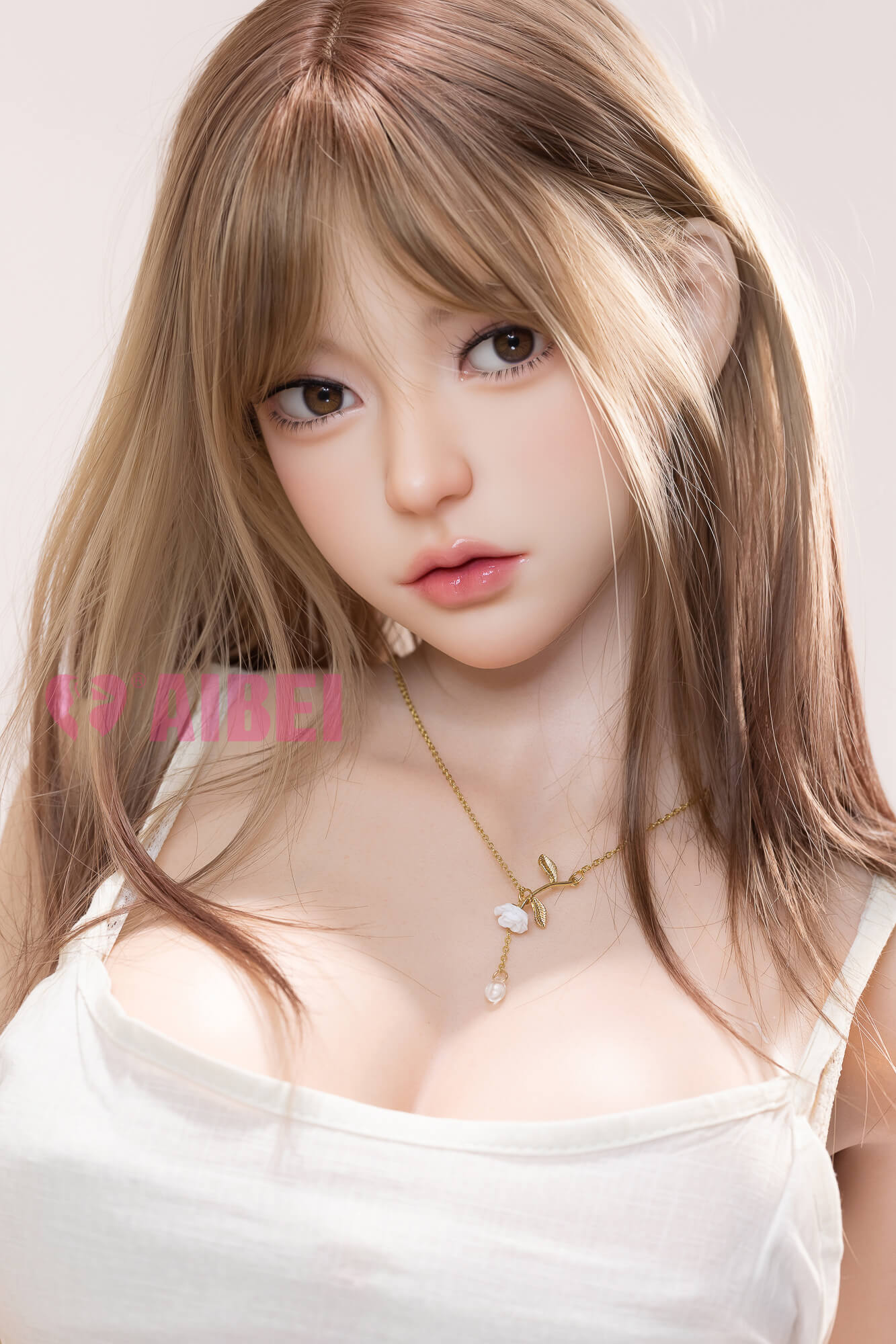 AIBEI 167cm (5ft4") Asian Silicone Sex Doll Head #AB11 - E-Cup - Lillian