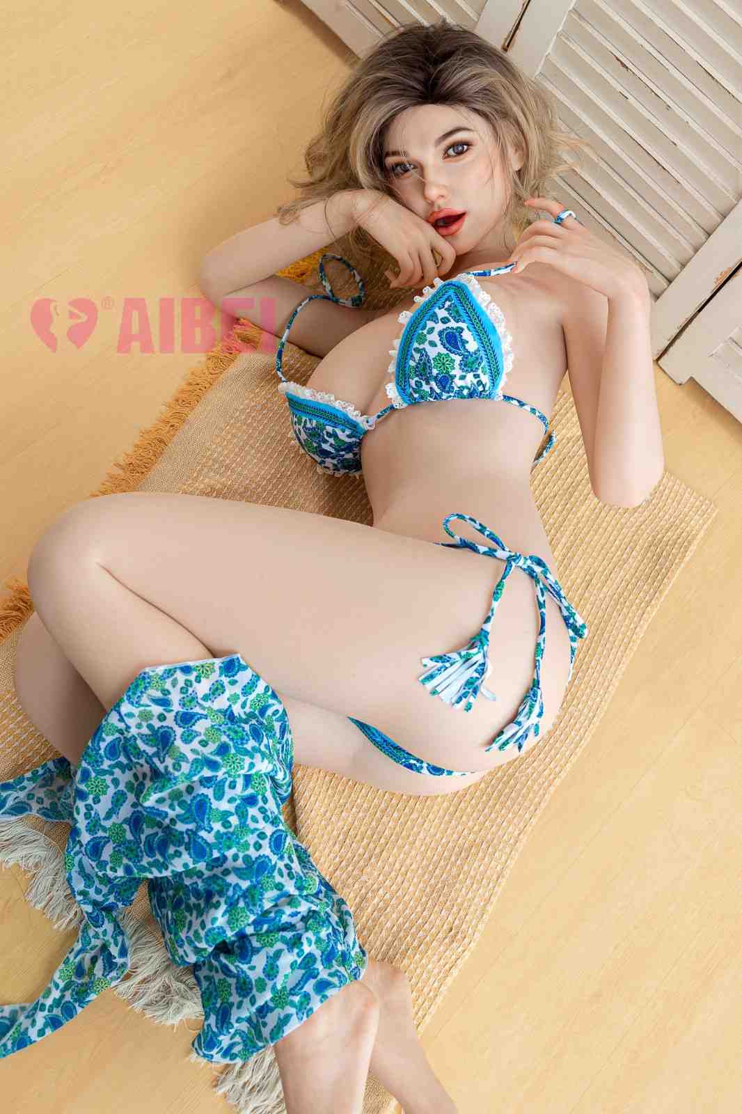 AIBEI 167cm (5ft4") Sexy Blonde Silicone Sex Doll - E-Cup- In Stock | EU Only