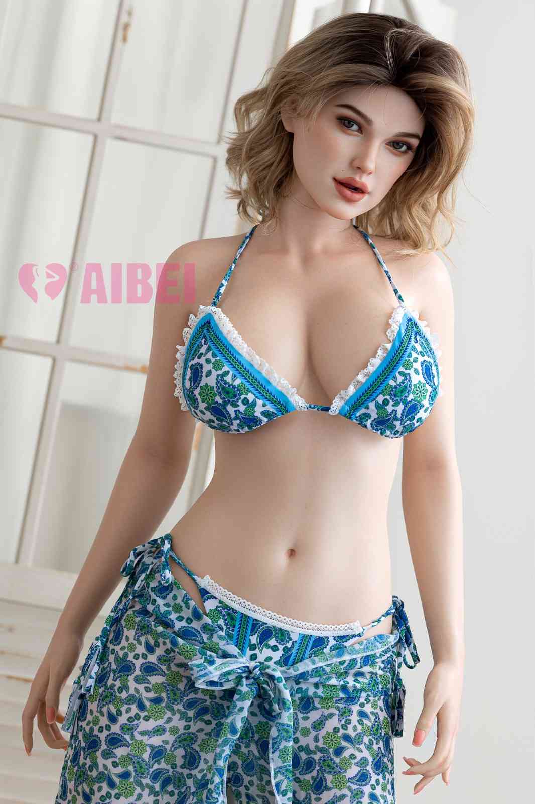 AIBEI 167cm (5ft4") Sexy Blonde Silicone Sex Doll - E-Cup- In Stock | EU Only