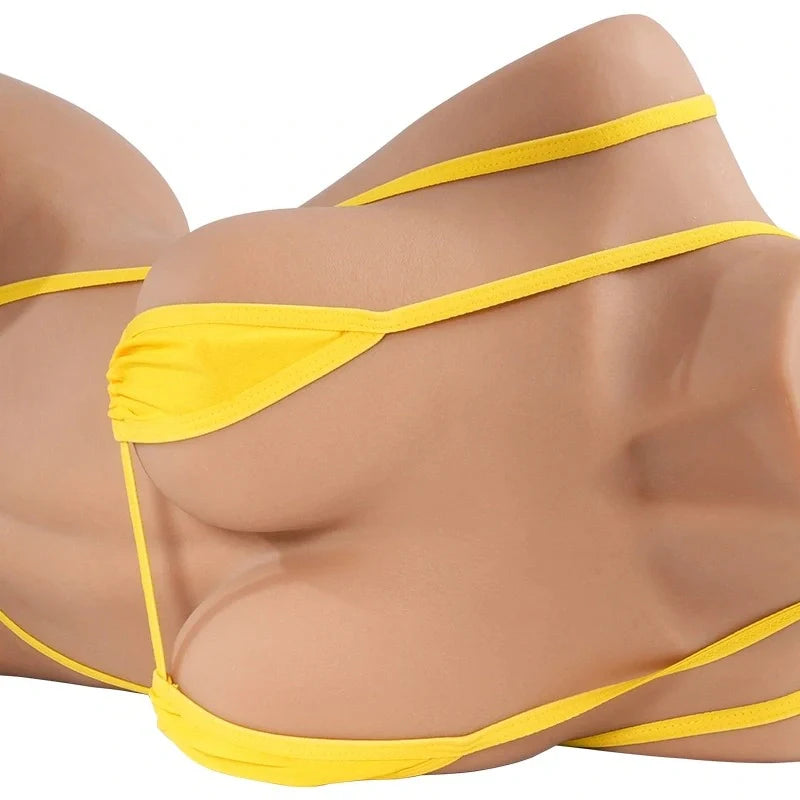 58cm (1ft 11') Sex Doll Torso in Wheat Skin Tone