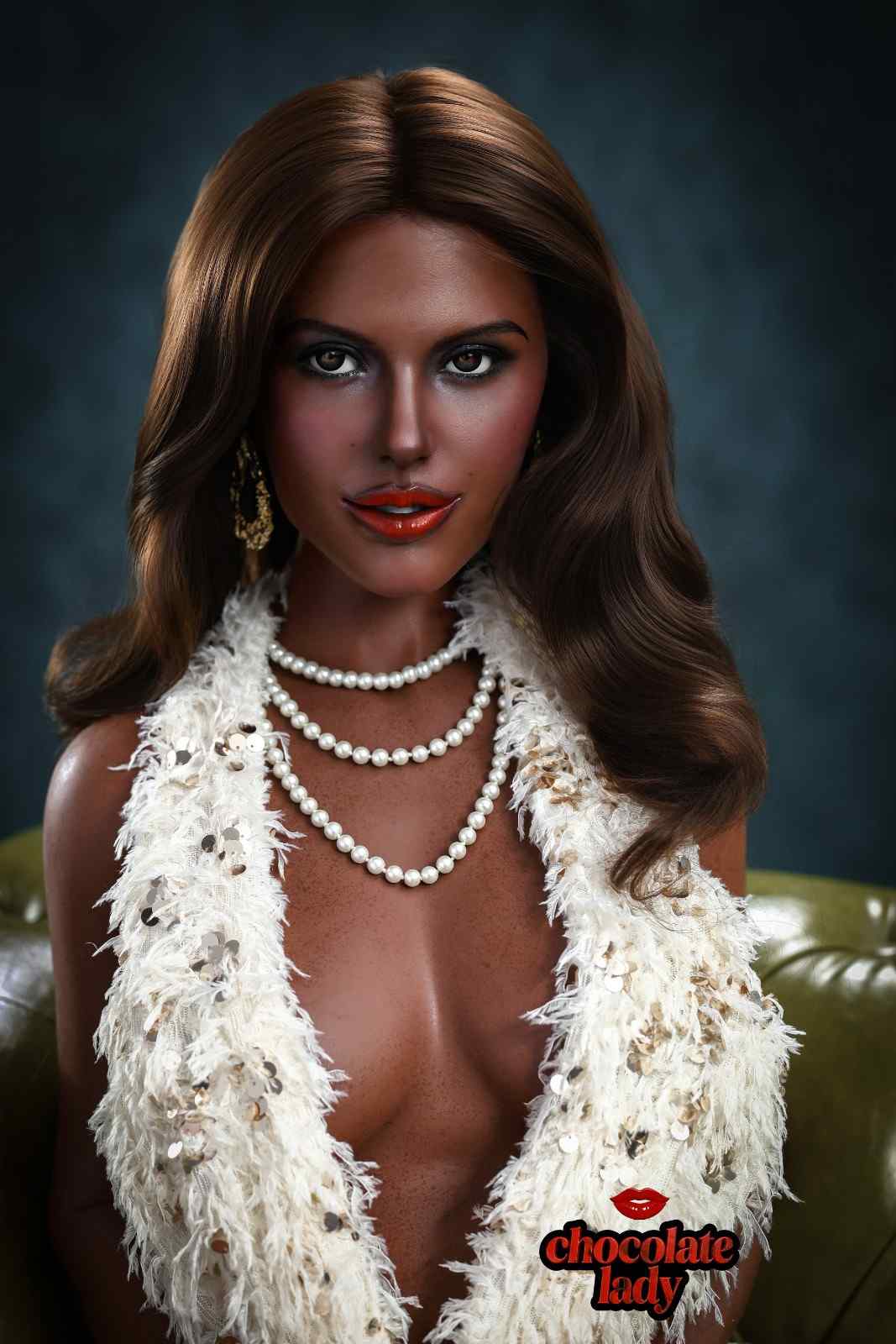 Chocolate Lady 163cm (5ft4") Brown Skin Full Silicone Sex Doll - D-Cup – Jade
