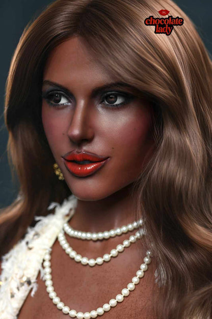 Chocolate Lady 163cm (5ft4") Brown Skin Full Silicone Sex Doll - D-Cup – Jade
