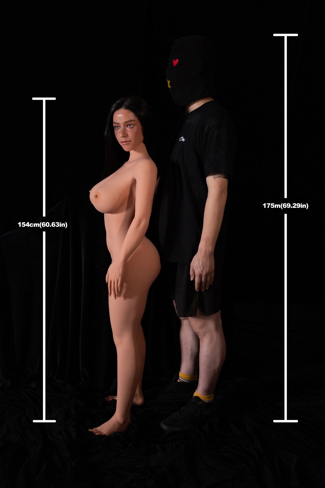 CLM 154cm (5ft0") Hybrid Real Sex Doll - E-Cup - Tasha