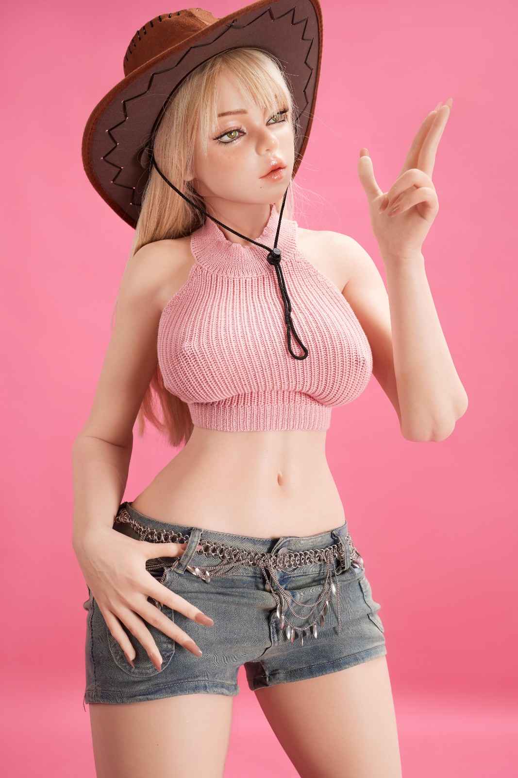 CLM 156cm (5ft1") Petite Ultra-Lightweight Realistic Silicone Sex Doll – Rhea