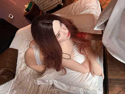 CLM 157cm (5ft2") Real Sex Doll - TPE Body with Sola Silicone Head