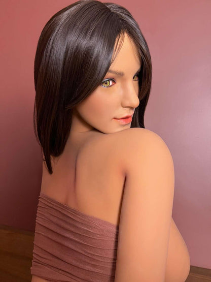 CLM 159cm (5ft2") Real Sex Doll - TPE Body with Mouna Silicone Head