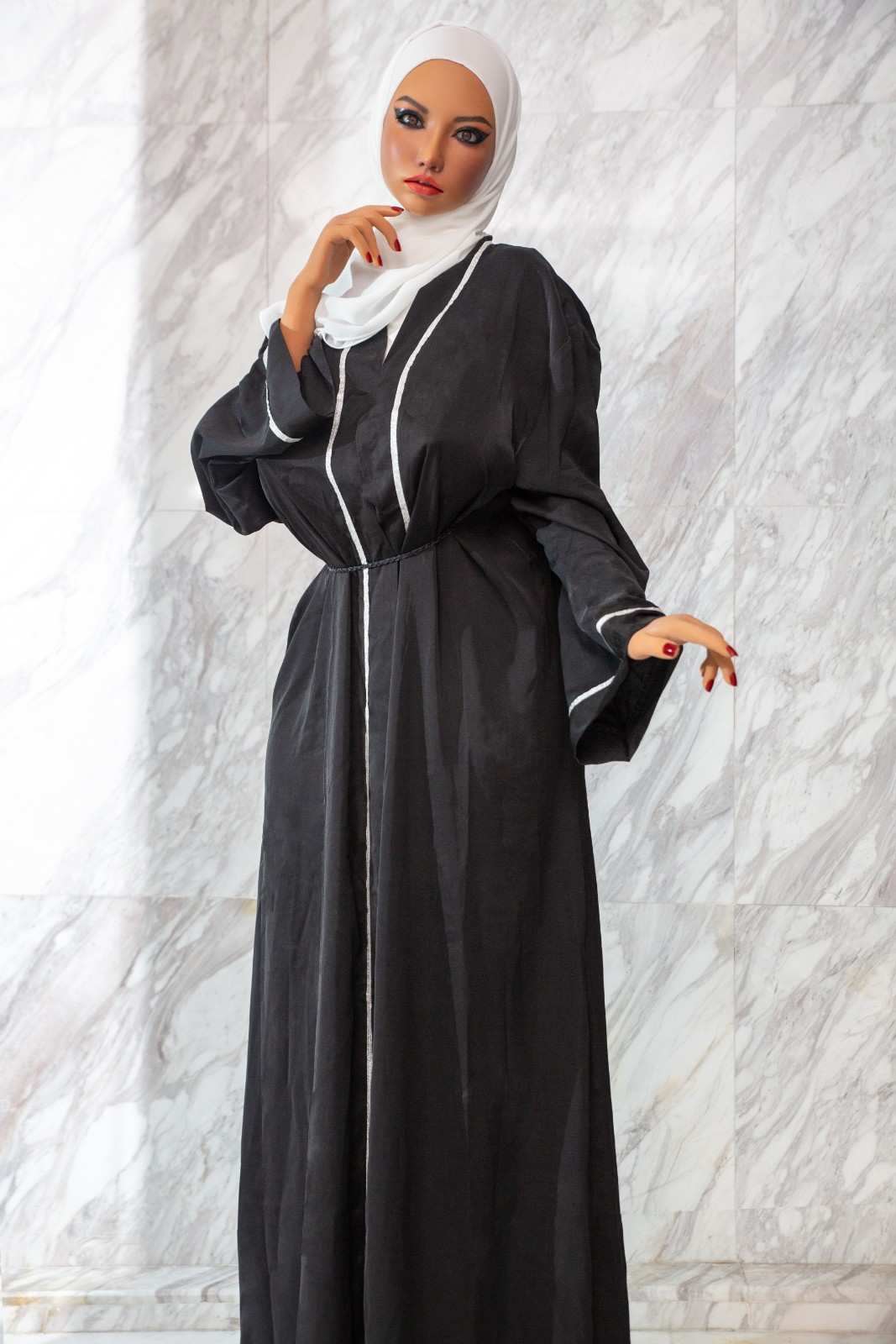 CLM 160cm (5ft3") Middle Eastern Muslim Curvy Hijab Lady TPE Body with a Silicone Head Sex Doll  - Zaryab
