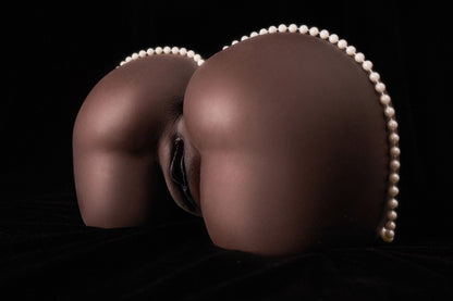 CLM 23.5cm (9.2") Big Butt RS-6 Cocoa Skin Tone - Silicone Sex Torso - Climax Doll Pro