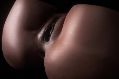 CLM 23.5cm (9.2") Big Butt RS-6 Cocoa Skin Tone - Silicone Sex Torso - Climax Doll Pro