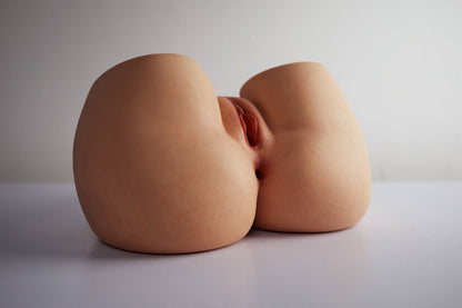 CLM 23.5cm (9.2") Big Butt RS-6 Yellow - Silicone Sex Torso - Climax Doll Pro