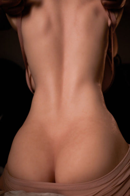 CLM 80cm (2ft6") Sensual Redhead Silicone Sex Doll Torso - F-cup - Livia