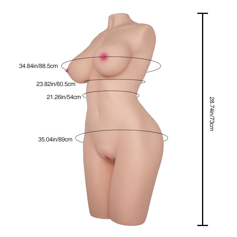 73cm (2ft5") Pornstar Inspired Body Realistic Masturbator – Diana