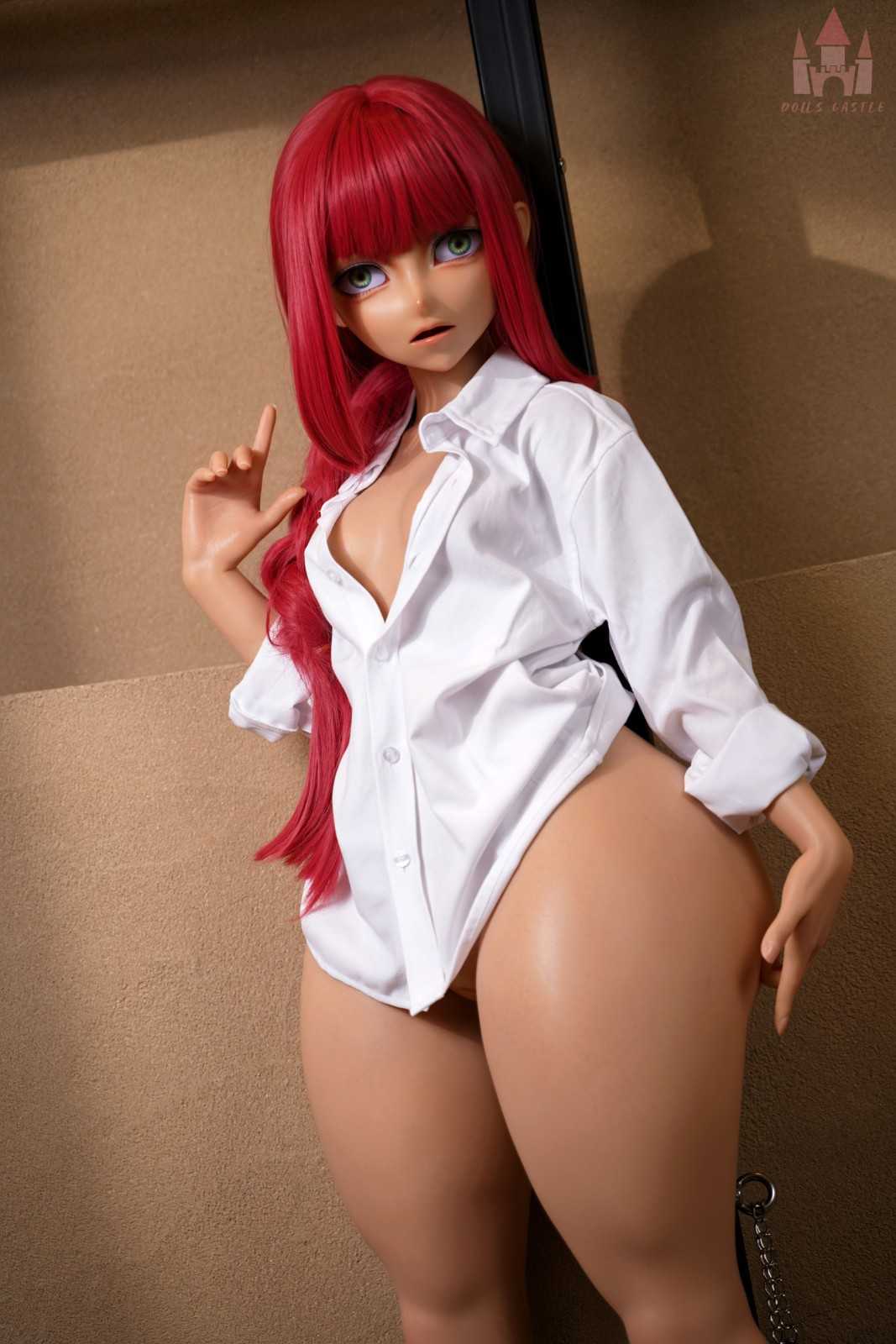 Doll Castle 135cm (4ft4") Anime Full Silicone Sex Doll - A-Cup - Seina Kojima