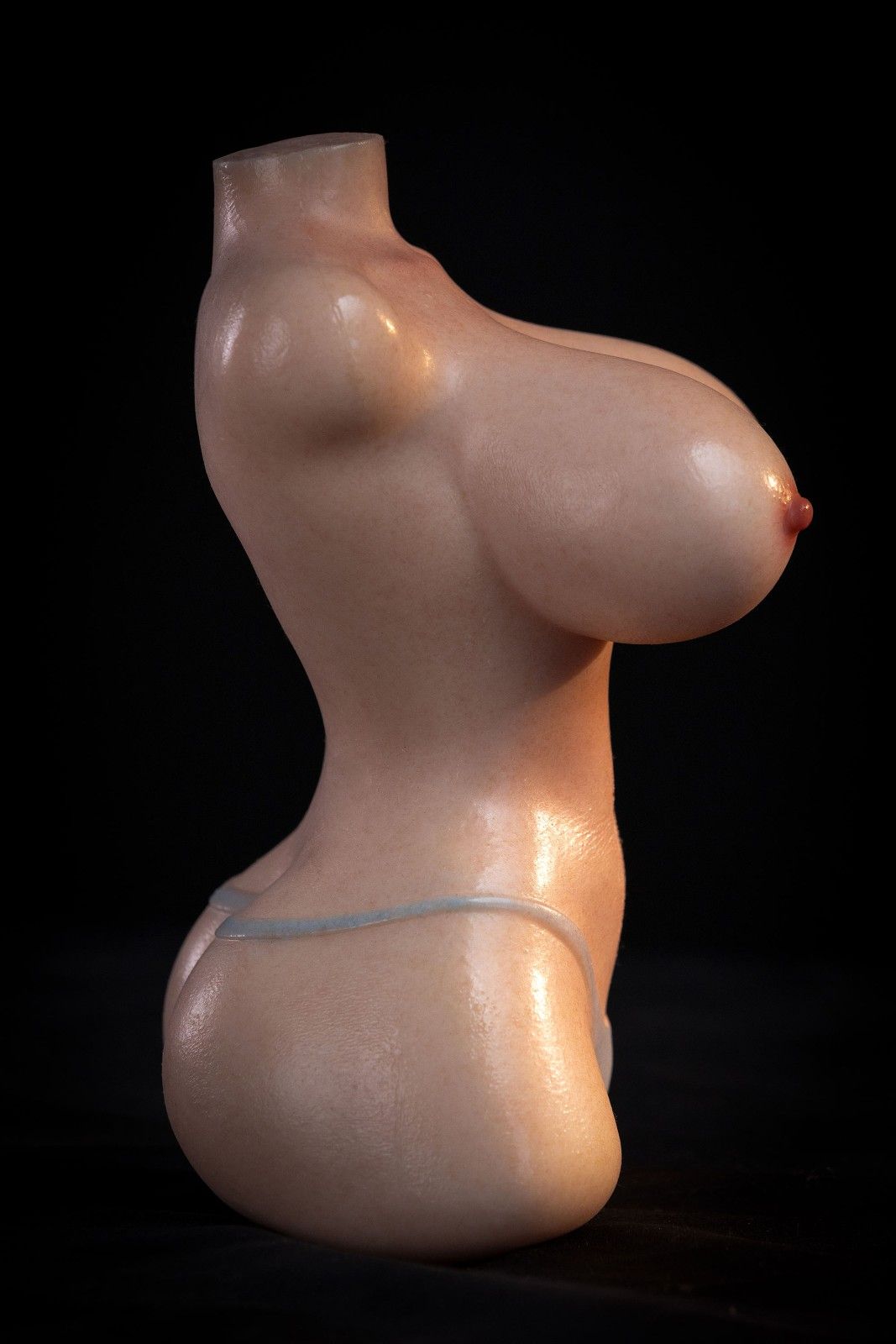 Erovenus 21cm (8.7") LoveNestle Series Mini Silicone Torso Masturbator - Orgasm I