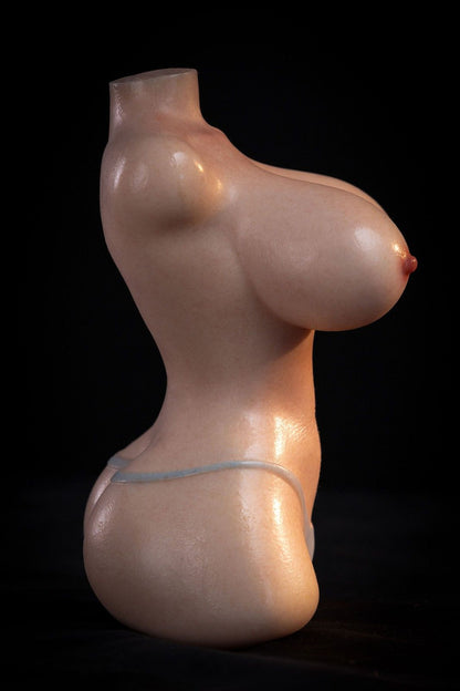Erovenus 21cm (8.7") LoveNestle Series Mini Silicone Torso Masturbator - Orgasm I