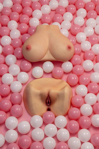Erovenus 22cm (8.7") LoveNestle Series Jiggly Breast Silicone Doll - Muse I