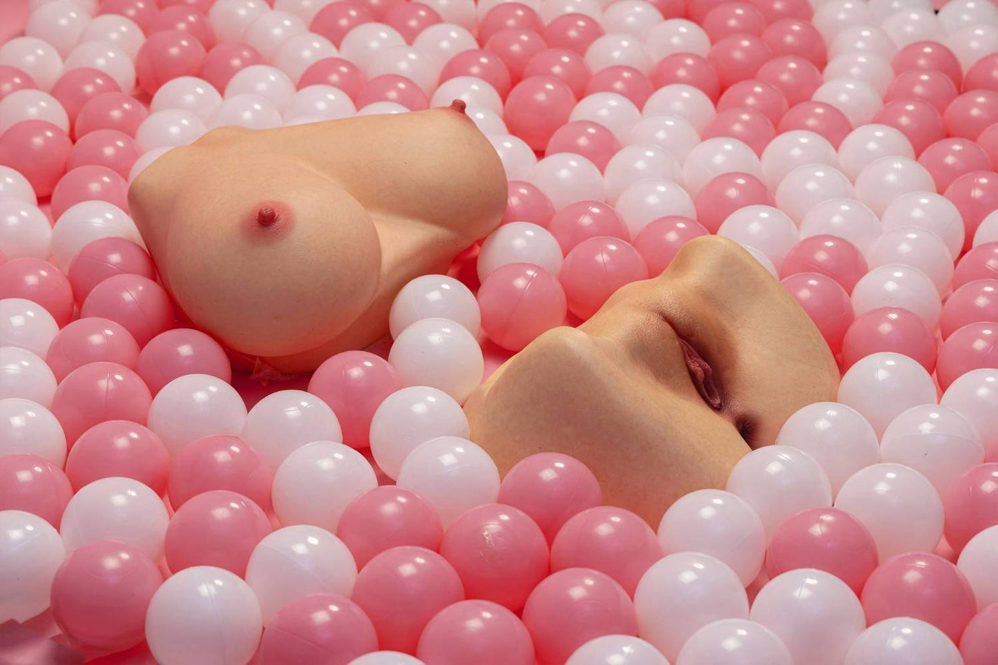 Erovenus 22cm (8.7") LoveNestle Series Jiggly Breast Silicone Doll - Muse I