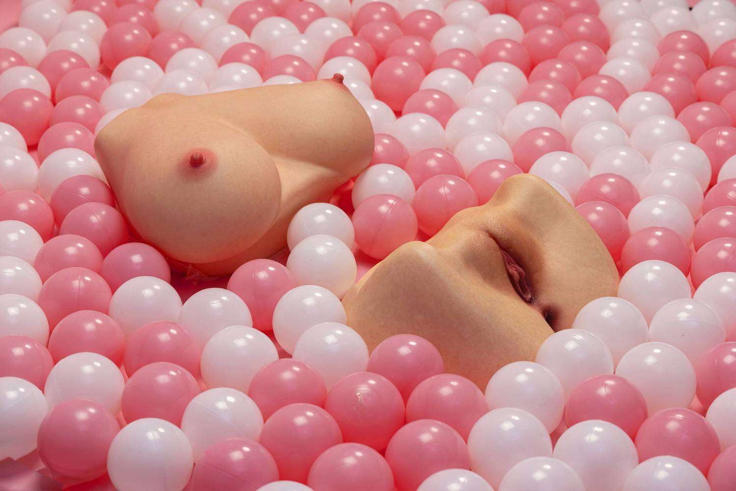 Erovenus 22cm (8.7") LoveNestle Series Jiggly Breast Silicone Doll - Muse I