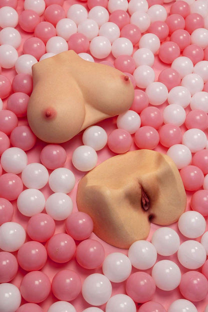 Erovenus 22cm (8.7") LoveNestle Series Jiggly Breast Silicone Doll - Muse I