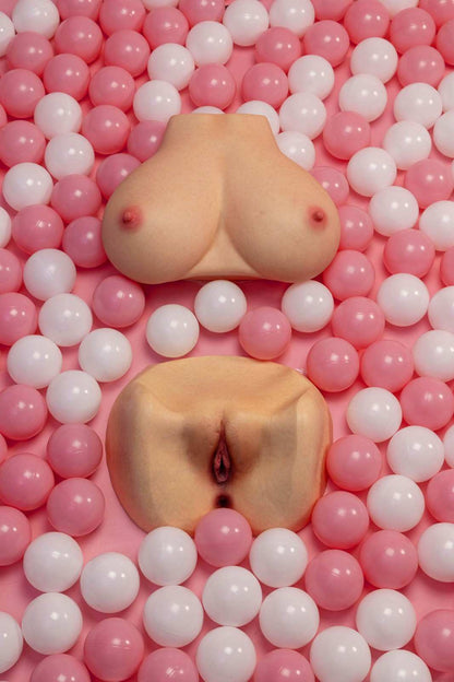Erovenus 22cm (8.7") LoveNestle Series Jiggly Breast Silicone Doll - Muse I