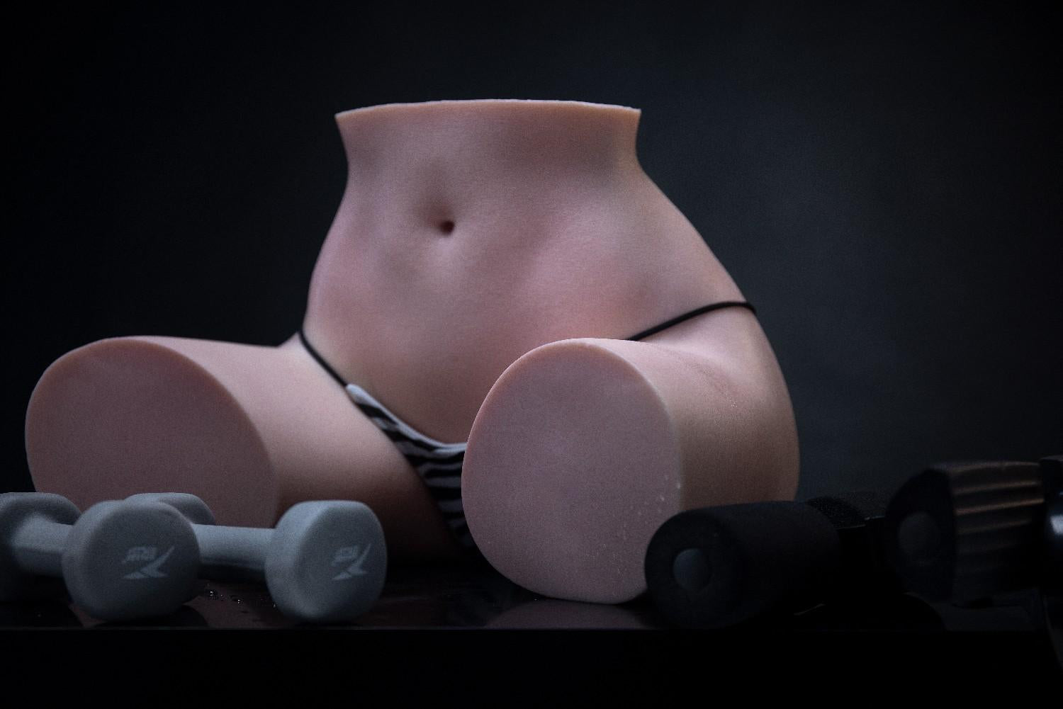 Erovenus 33cm (13") LoveNestle Series Realistic Pussy Silicone Doll - Sabrina