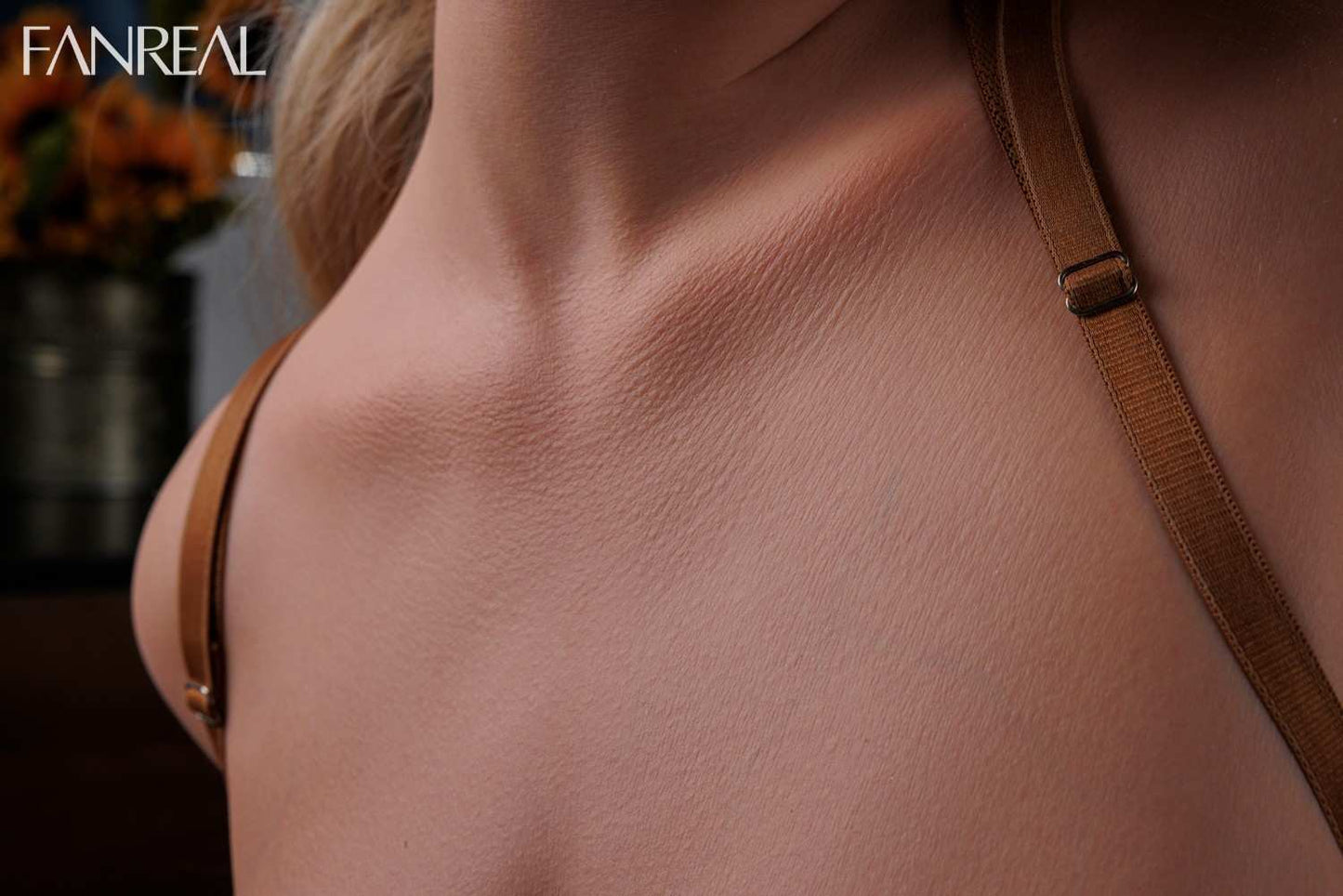 Fanreal 111cm (3ft8") Silicone Torso Doll - F-Cup - Lila