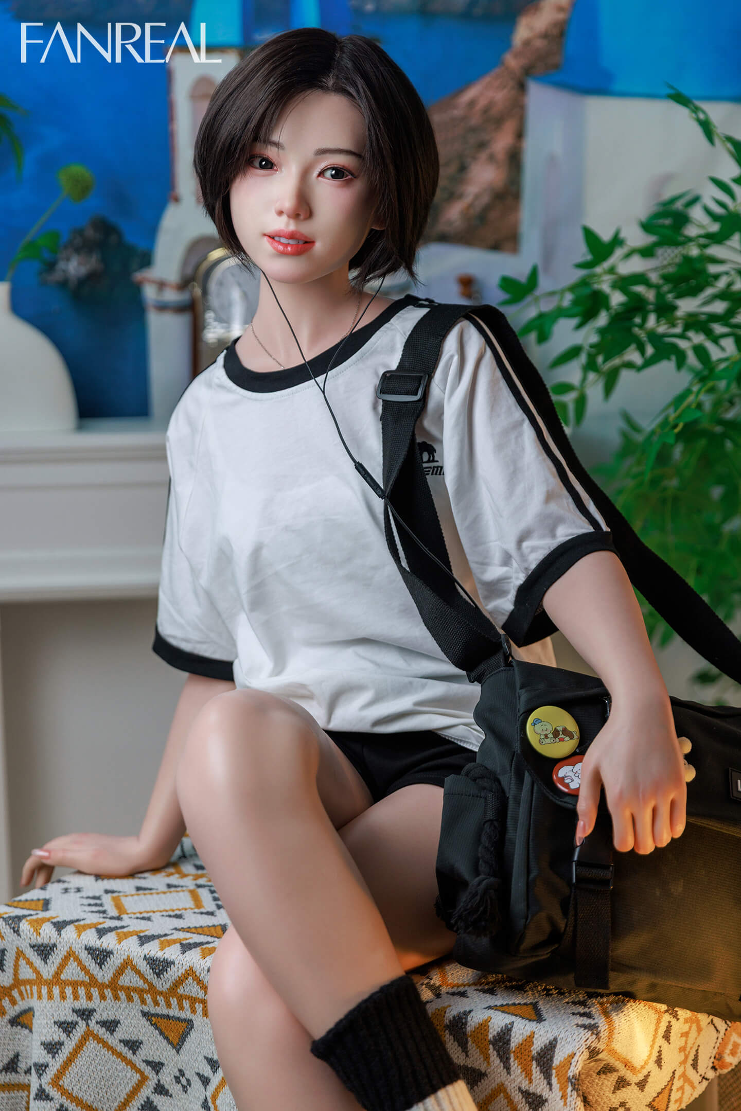 Fanreal 153cm (5ft0")  Beauty Silicone Sex Doll with ROS Head - B-Cup - Molly