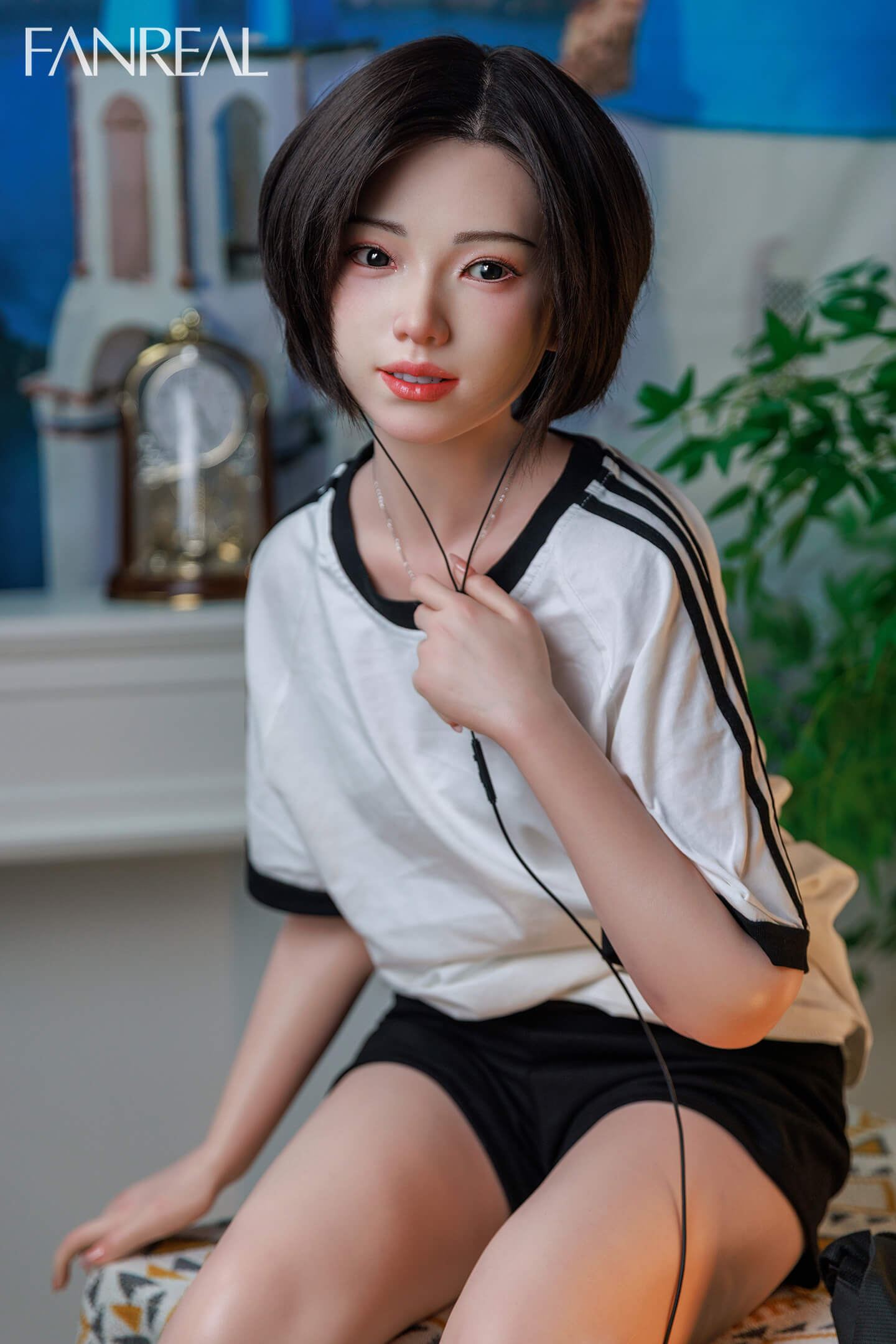 Fanreal 153cm (5ft0")  Beauty Silicone Sex Doll with ROS Head - B-Cup - Molly