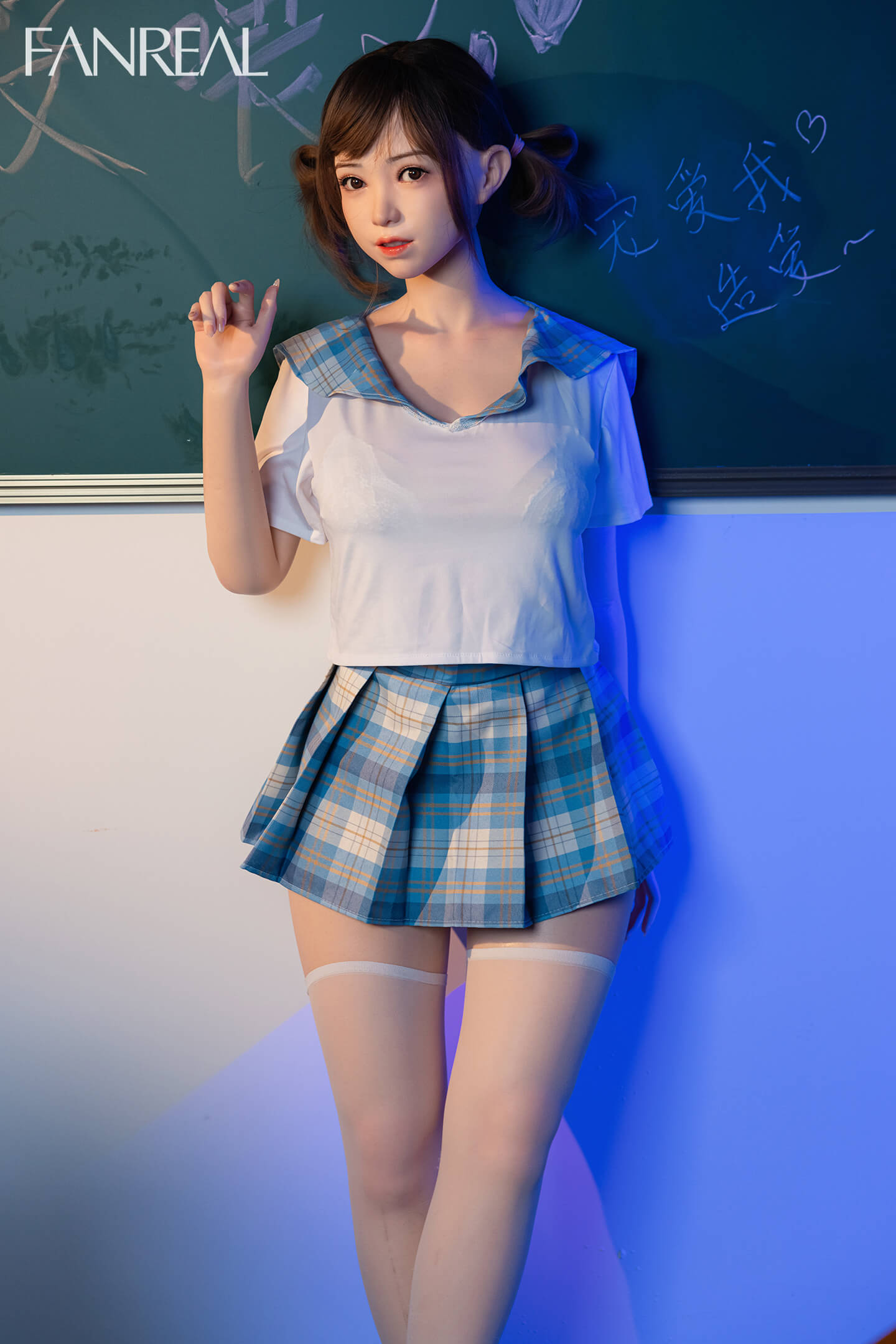 Fanreal 155cm (5ft0") Japanese Silicone Sex Love Doll - F-Cup - Mo