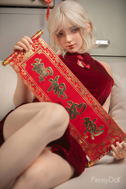 Firefly Doll 164cm (5ft3") Asiatic Tender Blonde Silicone Sex Love Doll - Linglong