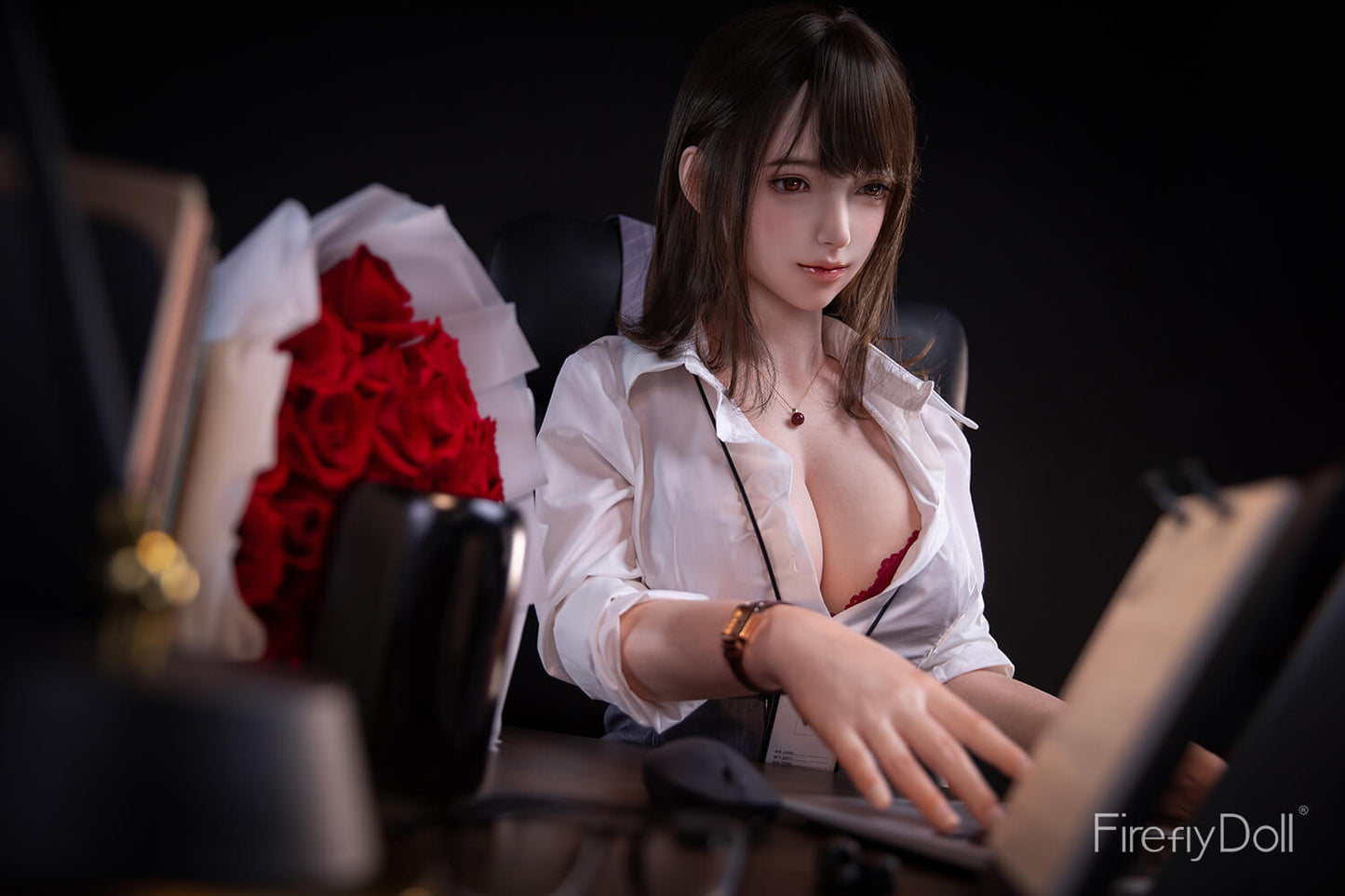 Firefly Doll 164cm (5ft3") Fantasy Secretary Silicone Sex Doll - Linglong