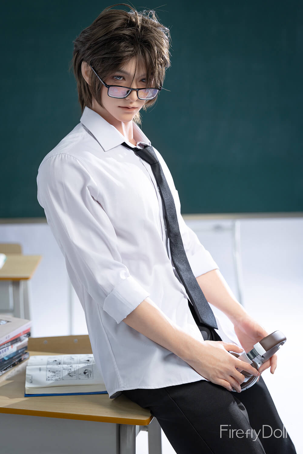 Firefly Doll 175cm (5ft7") Brunette Boy Silicone Sex Male Doll - Jiang Ling