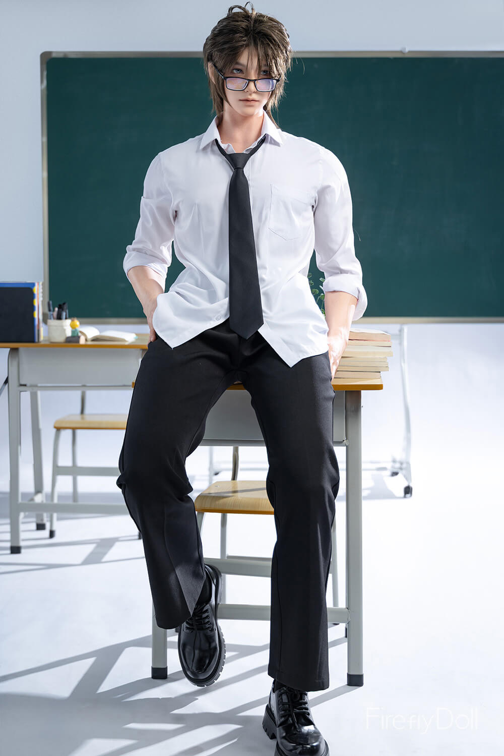 Firefly Doll 175cm (5ft7") Brunette Boy Silicone Sex Male Doll - Jiang Ling