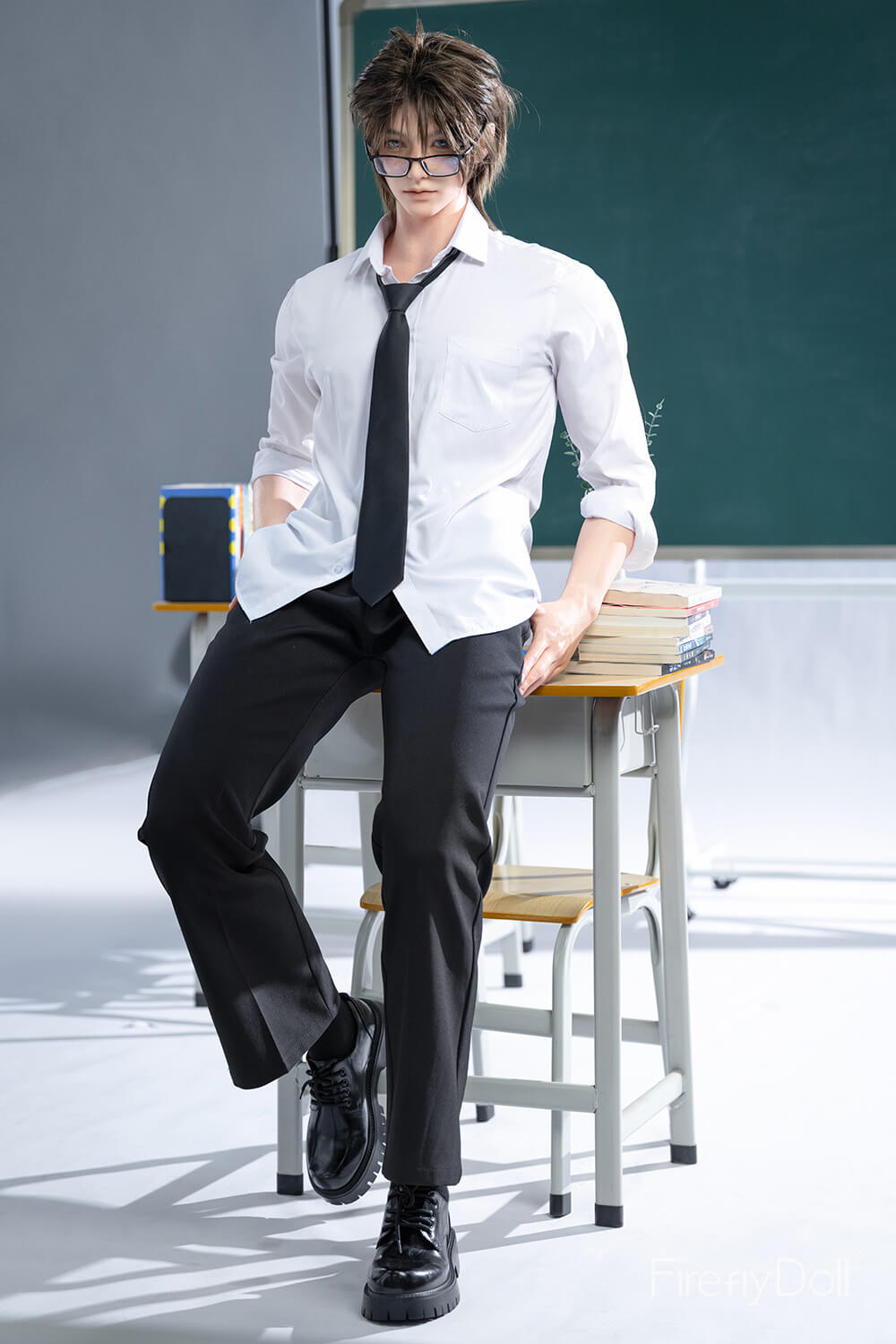 Firefly Doll 175cm (5ft7") Brunette Boy Silicone Sex Male Doll - Jiang Ling