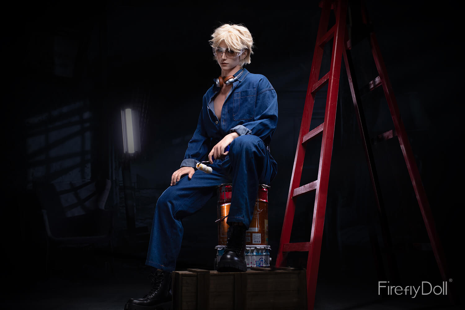 Firefly Doll 176cm (5ft7") Painter Silicone Sex Male Doll - Jiang Ling
