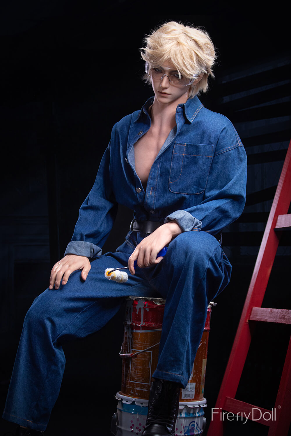 Firefly Doll 176cm (5ft7") Painter Silicone Sex Male Doll - Jiang Ling